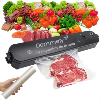 MĂĄquina Seladora A VĂĄcuo De Alimentos Seladora De Embalagens Dommely Embaladora Com Saquinhos PlĂĄsticos PortĂĄtil Para Carnes Queijos Embutidos Legumes MĂĄquina Seladora A VĂĄcuo De Alimentos Seladora De Embalagens Dommely Embaladora Com Saquinhos PlĂĄsticos PortĂĄtil Para Carnes Queijos Embutidos Legumes