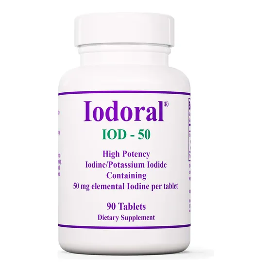 Suplemento Optimox Iodoral 50 Mg De Solución De Lugol De Alt