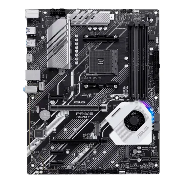Placa Asus Prime X570-p Am4 X570 Ddr4 Usb Negro Prime X570-p