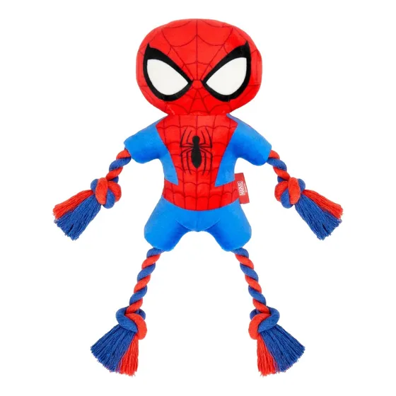 Marvel Spiderman Peluche Con Cuerda Juguete Para Perros 
