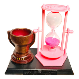 Reloj De Arena Con Porta Plumas Futbol Soccer Messi Ronaldo Reloj De Arena Con Porta Plumas Futbol Soccer Messi Ronaldo