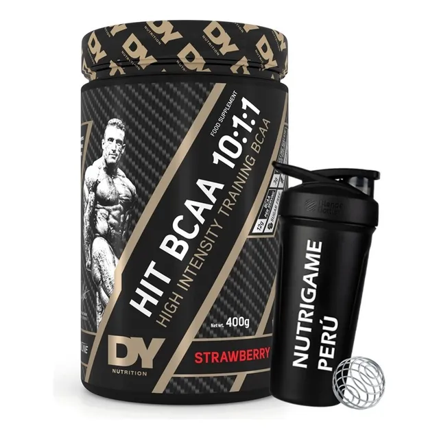 Hit Bcaa 40serv. / 400gr Bcaa Dorian Yates - Fisica Sabor Strawberry