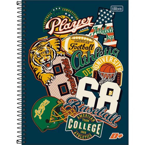 Caderno Tilibra Universitário 1 Matéria Capa Dura 96 Folhas