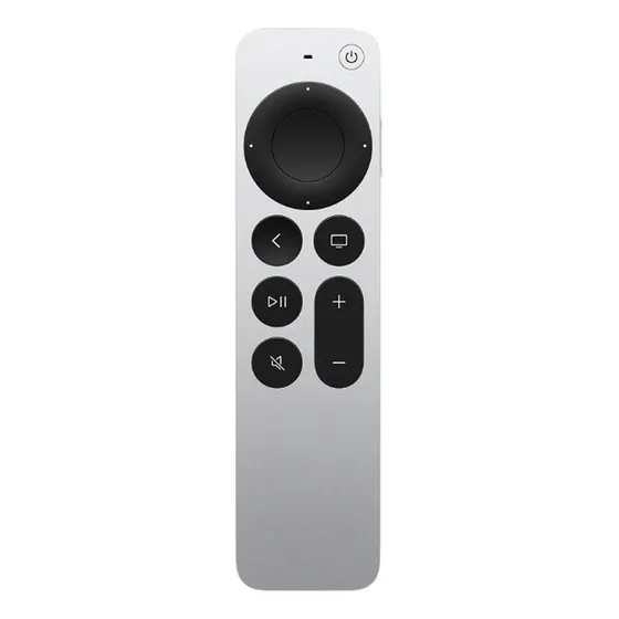 Apple Tv Remote Color Plateado