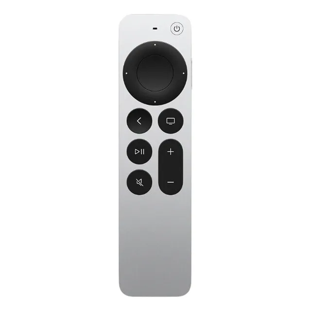 Apple Tv Remote Color Plateado