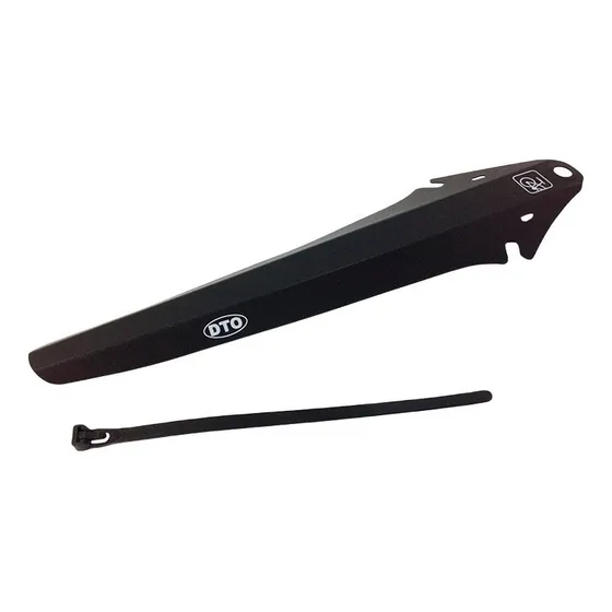 Dto guardabarro bicicleta trasero ciclismo ruta resistente livia color negro