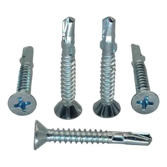 Tornillo P/fibrocemento 8-18 X 1 1/4 Pta Broca C/alas 100un 