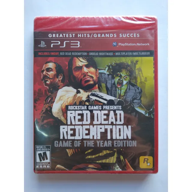 Red Dead Redemption + Rdr Undead Nightmare Goty Ps3 (Reacondicionado)