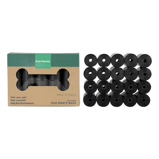 Paquete De 20 Rollos De Bolsas Biodegradables Para Desechos