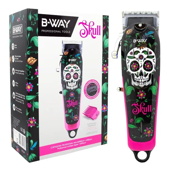 B-way Skull Cortadora Inalámbrica Profesional Pelo 6c