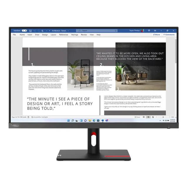 Monitor Thinkvision S27i-30 27 Fhd Hdmi + Vga Lenovo