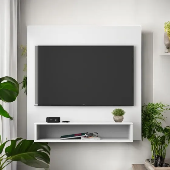 Painel Com Nicho P/ Tv Até 42' 90x90 Newyork Frete Grátis