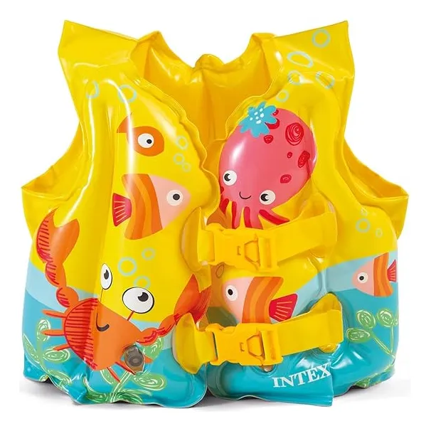 Chaleco Intex 41x30cm Inflable Niños De 3 A 5 Años Nuevo