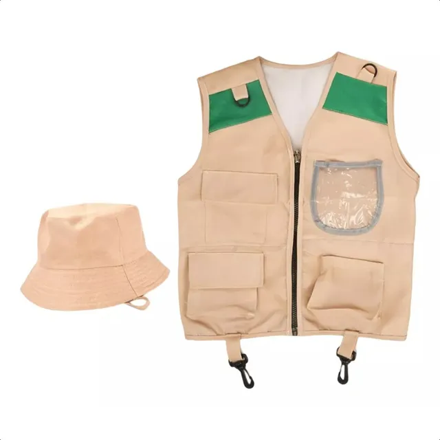 Disfraz De Explorador Para Niños, Traje De Naturales,