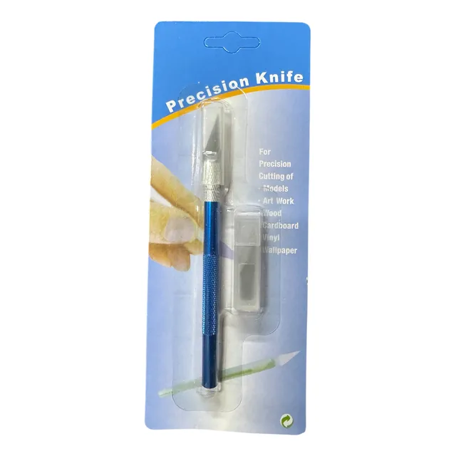 Lapiz De Cuchilla Bisturi Alta Precision + 5 Repuestos