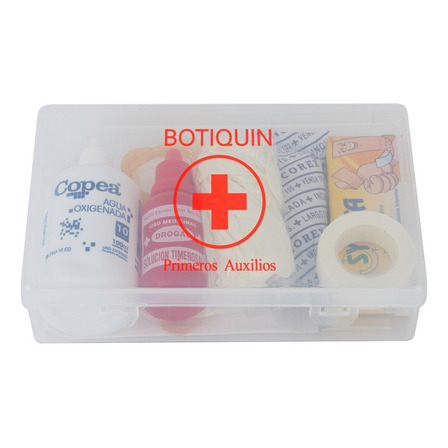 Botiquín Primeros Auxilios 20 Elementos Apto Vtv Medikit Pb Botiquín Primeros Auxilios 20 Elementos Apto Vtv Medikit Pb