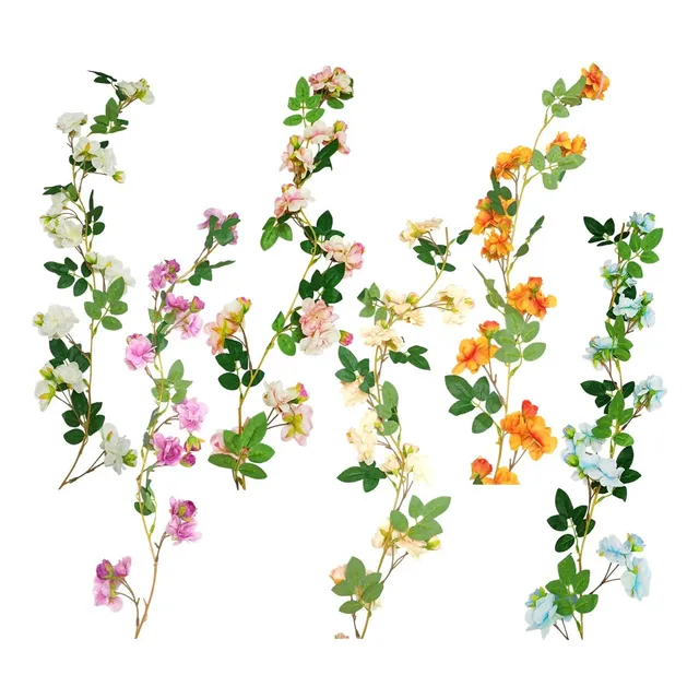 Enredaderas Con Flores Artificiales 