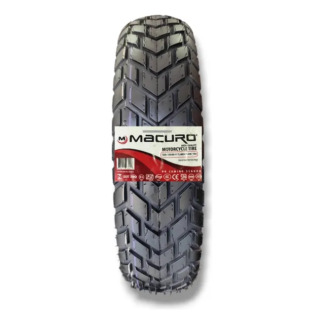 Caucho De Macuro 130/80-17 Terreno Klr650 Dr650 Xt600