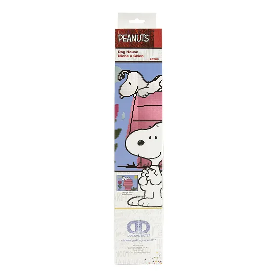 Diamante Dotz Bordado Faceta Arte Kit 12 X15.5 -peanuts Casa