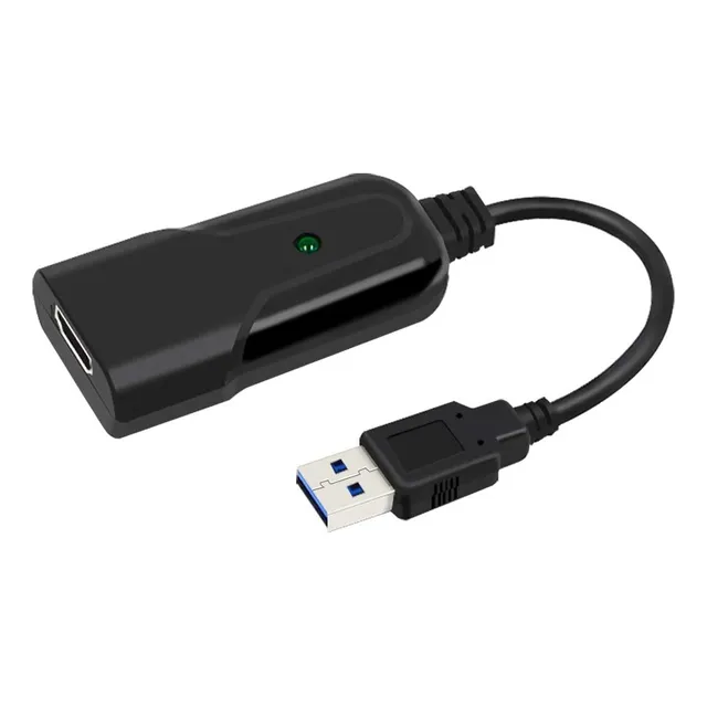 Tarjeta Captura Video Wiistar Hdmi Usb 1080p 30fps -negro
