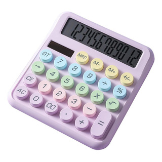 Calculadora De Mesa Solar Estilo Colorida 12 Digitos Grande Calculadora De Mesa Solar Estilo Colorida 12 Digitos Grande