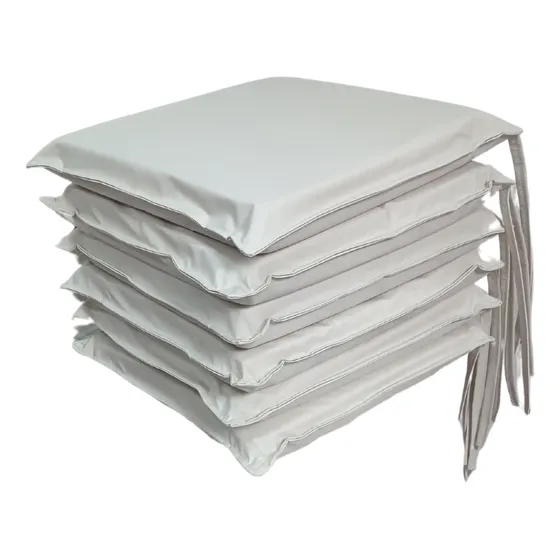 Almohadónes  D/ Cuerina Para Silla De 42x42x5cm Pack X6