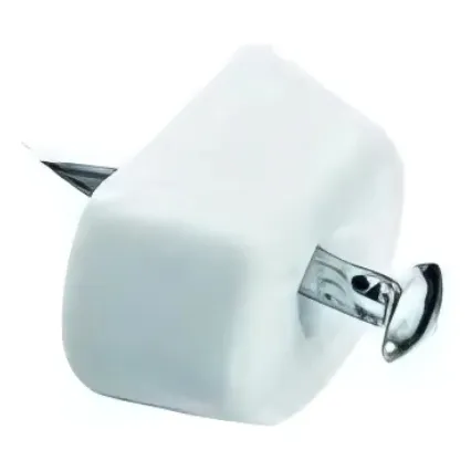 Soporte De Repisa Entrepaño Plastico Color Blanco (25 Und)
