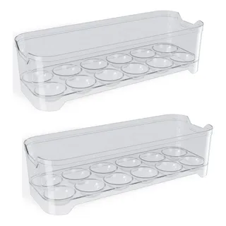 2 Porta Ovos AcrĂlico EmpilhĂĄvel Geladeira P/12 Ovos PrĂĄtico 2 Porta Ovos AcrĂlico EmpilhĂĄvel Geladeira P/12 Ovos PrĂĄtico