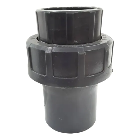 Valvula Check 1-1/2 PuLG. Gris Pvc Marca Implasvenca