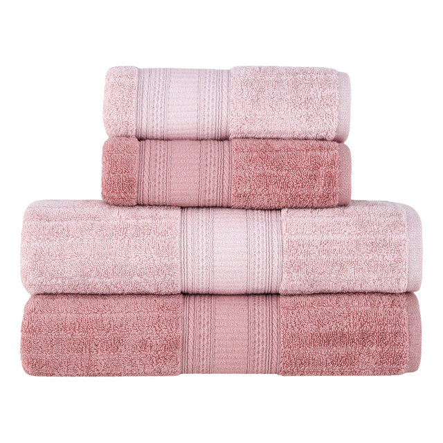 Jogo De Toalhas Banho Atena E Rosto 4 Peças Rosa Buddemeyer Jogo De Toalhas Banho Atena E Rosto 4 Peças Rosa Buddemeyer