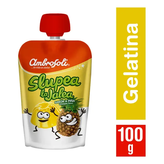 Jalea Pouch Ambrosoli Piña Squeeze 100 G Ideal Colación