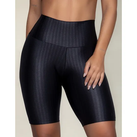 Bermuda De Academia 3d New Zig Cirrê Fitness Poliamida