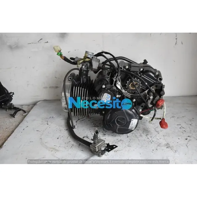 Motor Akt 125 Cr4 De Segunda Original Sin Accesorios