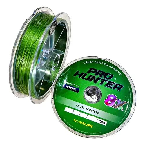 Linha Pesca Multif Maruri Macia 8xfios 0,18mm Pra Carretilha Cor