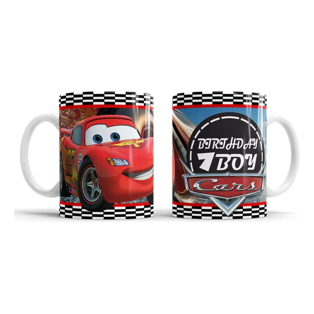 Kit Imprimible Plantillas Tazas Cars Sublimación M3