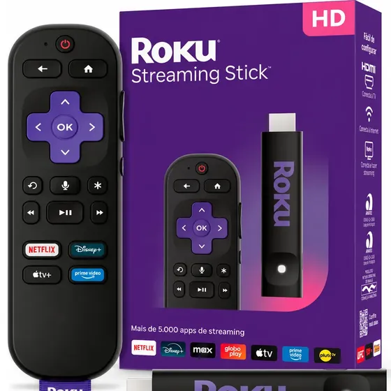 Roku Streaming Stick 3840br 2025 Para Tv Hd Roku Peliculas