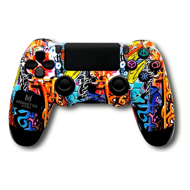 Control Compatible con Ps4 Monster Games Double Shock Color Stroke