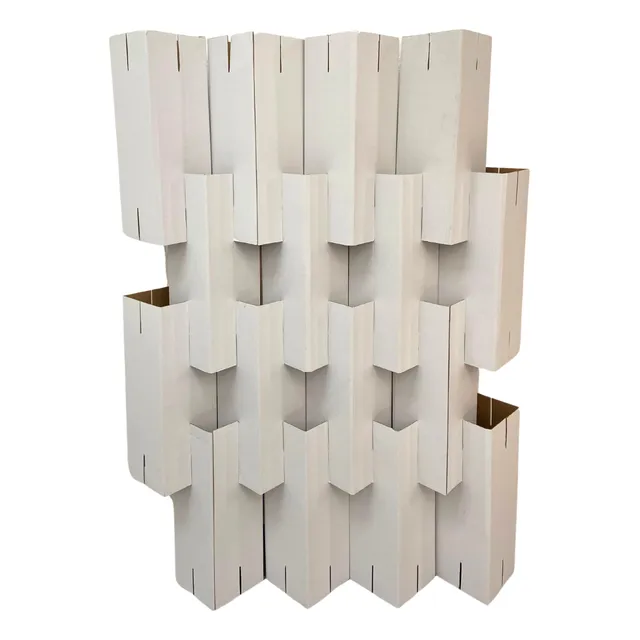 Kit Divisória De Parede Branca 15x15x45 Divisor Ambiente 1m2