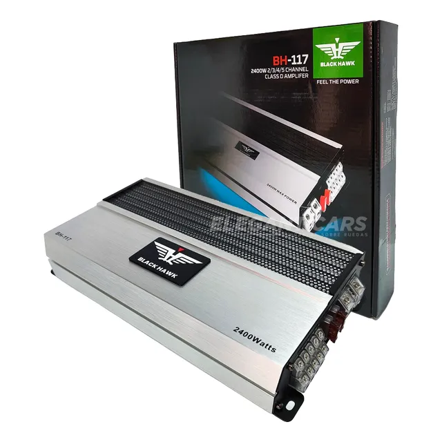 Amplificador 5 Canales 2400w Clase D