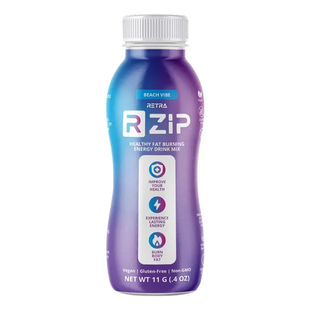 Detox Cleanse Zip Botellas De 0.4 Oz - Mezcla De Bebidas Ene