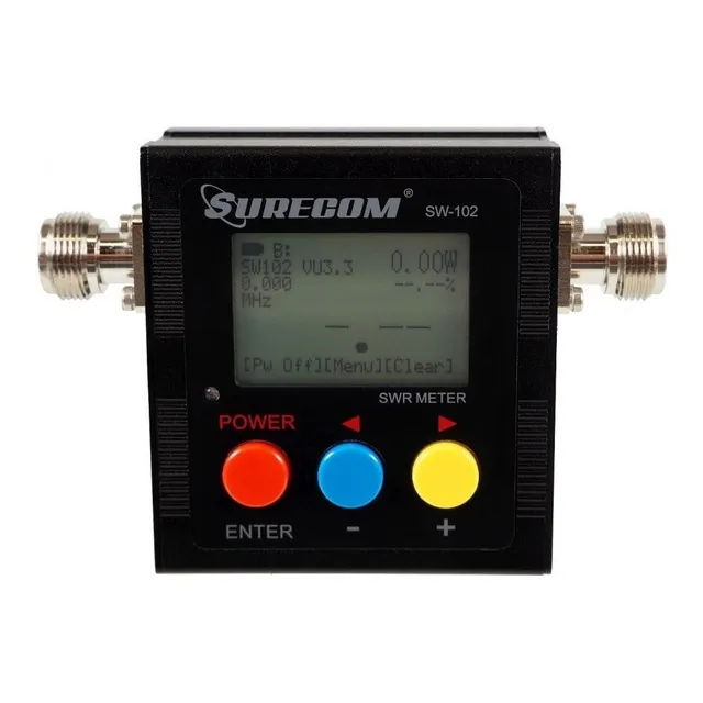  Watimetro-roimetro-frecuenciometro Surecom Sw-102 Vhf Uhf 