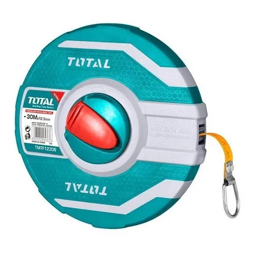 Huincha Cinta Métrica Fibra De Vidrio 30m X 12.5mm Tmtf12306