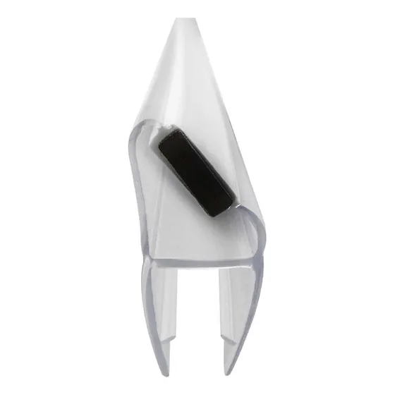Burlete Shower Door 8mm Con Imán Transparente 2,2 Mts Dvp