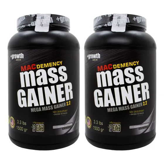 Growth X2 Mass Gainer Constructor Muscular Cookies Cream 3c