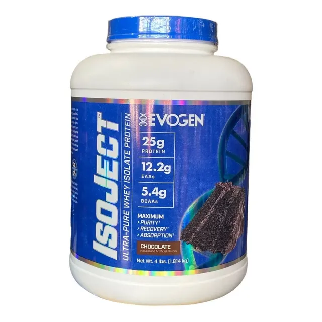 Proteina Aislada Evogen Isoject 4 Lb  Chocolate +regalo