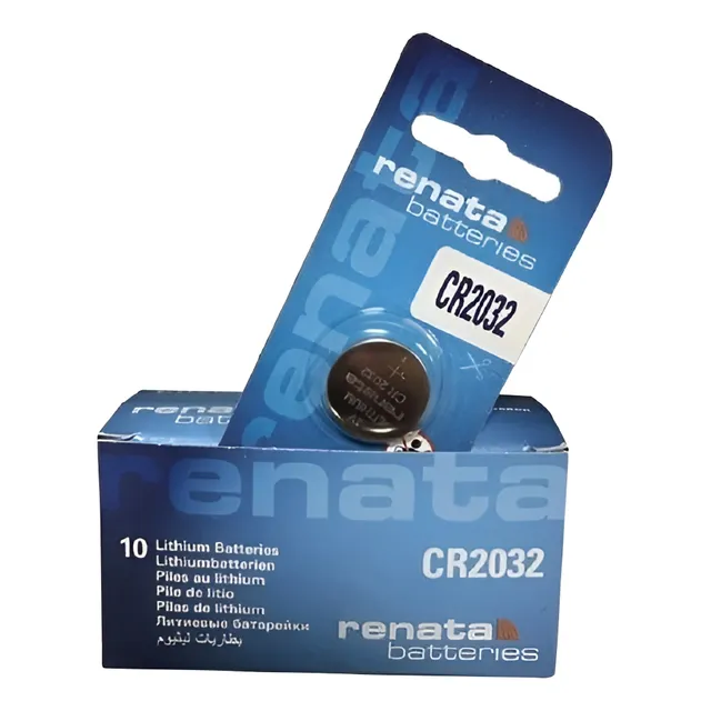 5 X Cr2032 Renata 3v Litio P/ Luces Alarmas Fact A O B Local