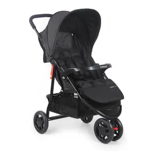 Carrinho De BebĂȘ Cosco Kids, Toffy, Preto Absoluto Carrinho De BebĂȘ Cosco Kids, Toffy, Preto Absoluto