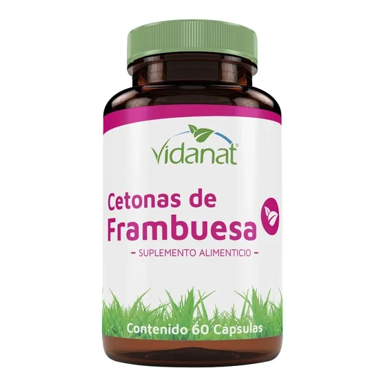 Cetonas De Frambuesa 60 Cápsulas Idela Para Dieta Keto Sabo Sabor Sin sabor