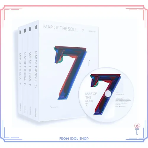 A Bts - Map Of The Soul 7 The Journey - Versão Japonesa - Cd