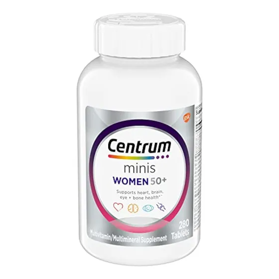Multivitamínico Centrum Minis Silver Para Mujeres